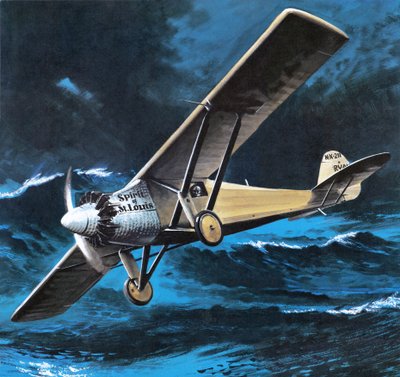 Spirit of St Louis av Wilf (20th century) Hardy
