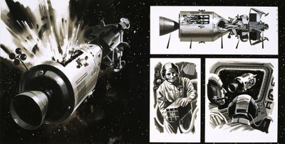 Apollo 13-uppdraget av Wilf (20th century) Hardy