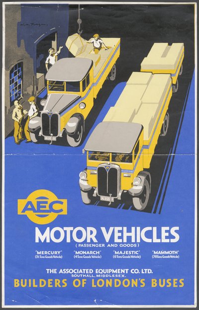 AEC Motoring engineering, 1950-tal av Wilfred Fryer