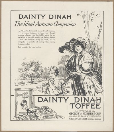 Dainty Dinah Toffee, ca 1920 av Wilfred Fryer