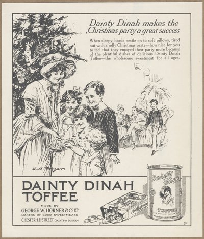 Dainty Dinah Toffee, ca 1920-talet av Wilfred Fryer