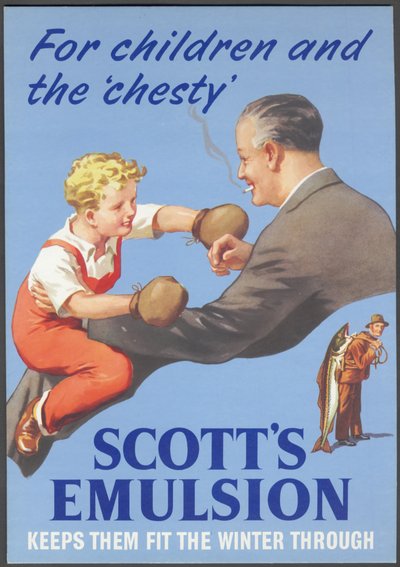 Scotts emulsion, 1930-talet av Wilfred Fryer