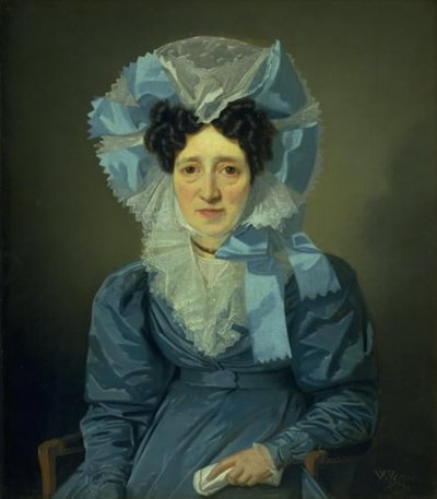 Cathrine von Halle, född Nathanson av Wilhelm Bendz
