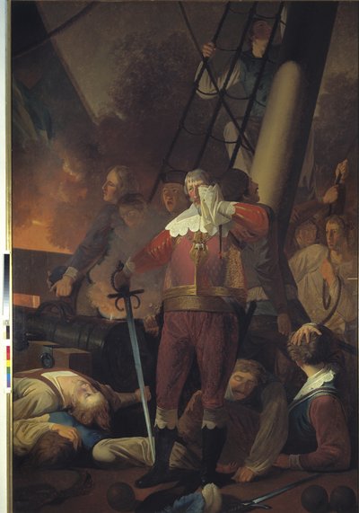 Christian IV om "Treenigheten" i slaget vid Koldberger Heide 1644 av Wilhelm Bendz
