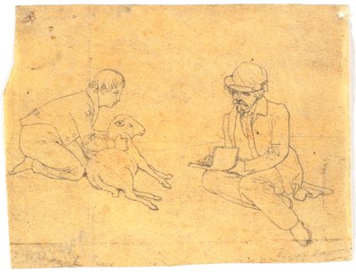 Lammet dras av Wilhelm Bendz