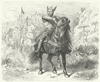 El Cid (gravyr) av Wilhelm Camphausen