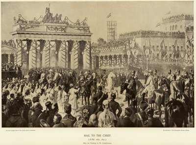 Otto von Bismarck i Berlin 1871 av Wilhelm Camphausen