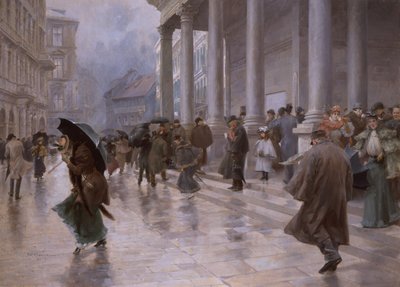 Am Mühlbrunnen (Vid kvarnkällan) av Wilhelm Gause