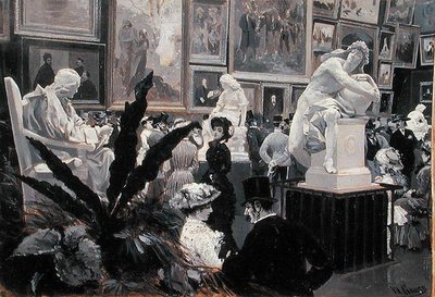 På den internationella konstutställningen i Wien 1882 av Wilhelm Gause