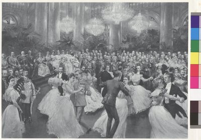 Bal vid hovet - kvadriljens resonemang av Wilhelm Gause