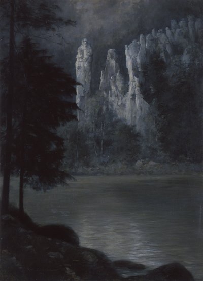 Hans Heiling (The Hans Heiling Rocks) av Wilhelm Gause