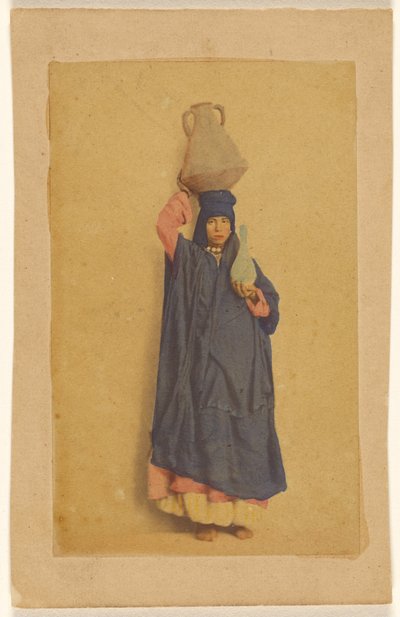 Kvinna bär på vattenkannor av Wilhelm Hammerschmidt