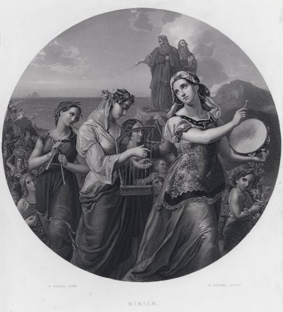 Miriam (gravyr) av Wilhelm Hensel