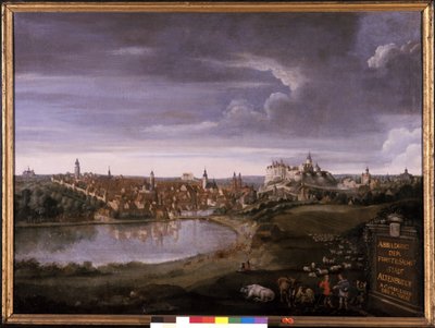 Utsikt över Altenburg av Wilhelm I Richter