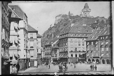Stora torget i Graz av Wilhelm J. Burger