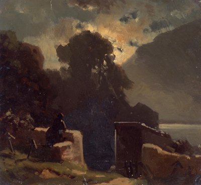 månlandskap av Wilhelm Lichtenheld