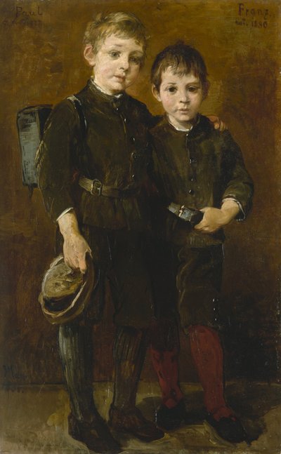 Porträtt av konstnärens söner av Wilhelm Marc