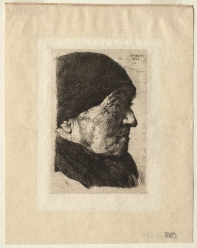 Chef för en bonde av Wilhelm Maria Hubertus Leibl