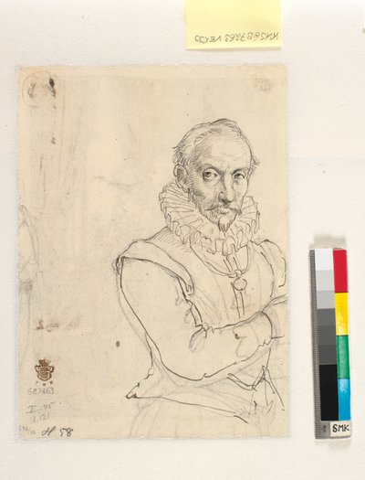 En adelsman, under Kristian IV:s tid av Wilhelm Marstrand