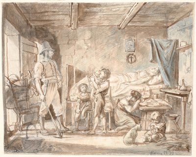 De moderlösas hemkomst av Wilhelm Marstrand