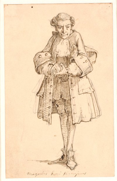 "Magister Rosiflengius" (Det lyckliga skeppsbrottet) av Wilhelm Marstrand