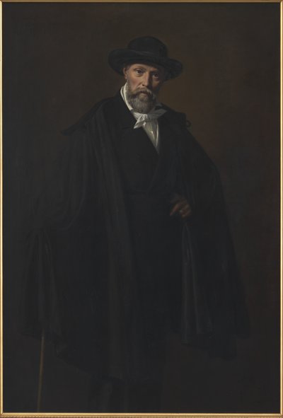 Målaren Constantin Hansen av Wilhelm Marstrand