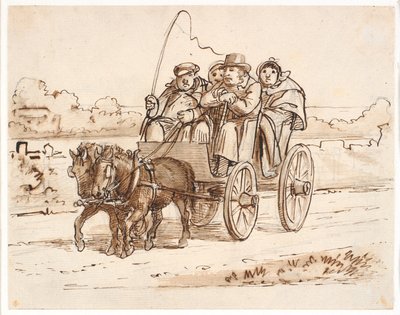 På skogstur av Wilhelm Marstrand