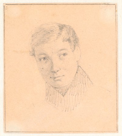 Porträtt av Lorentz Ludvig Mozart Waagepetersen av Wilhelm Marstrand