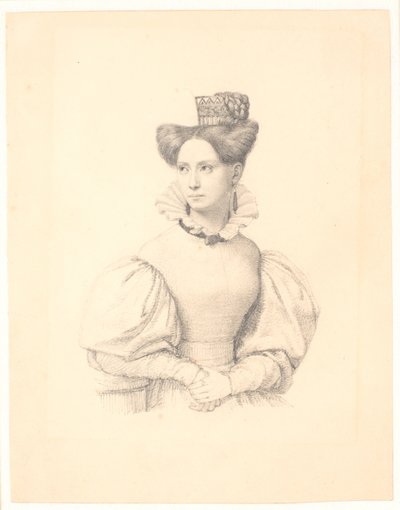 Porträtt av Sophie Frederikke Raffenberg av Wilhelm Marstrand