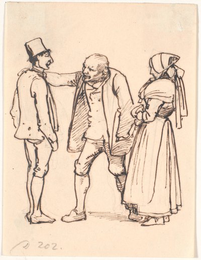 Svärsonen av Wilhelm Marstrand