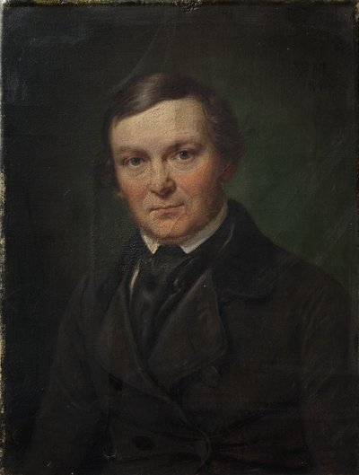 Arkitekten Gottlieb Bindesbøll av Wilhelm Marstrand