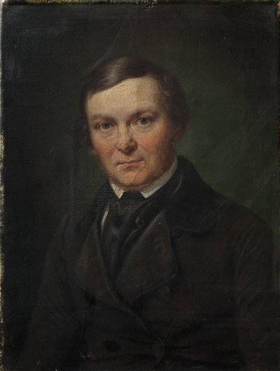 Arkitekten Gottlieb Bindesbøll av Wilhelm Marstrand