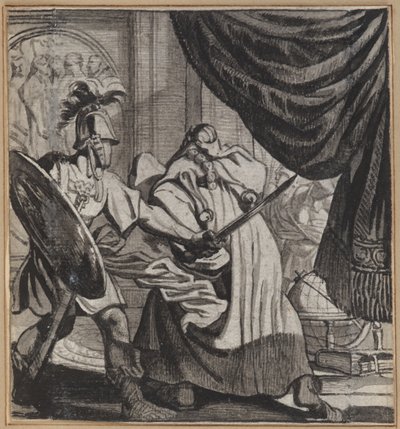 Dåren nedsänkt i sin vetenskap av Wilhelm Stettler