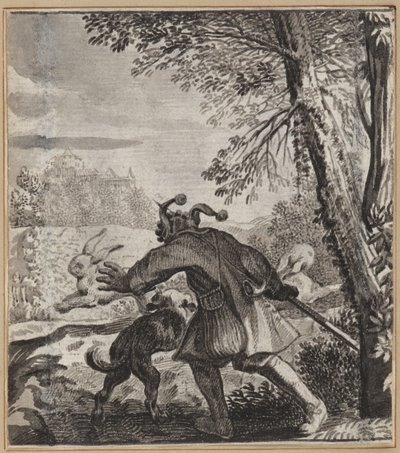 Dåren som bär på båda armhålorna av Wilhelm Stettler