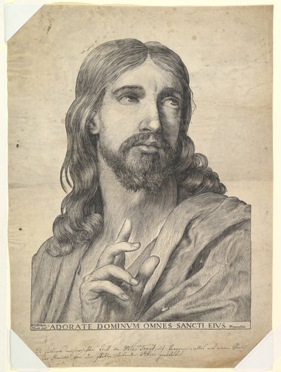 Byst av Kristi välsignelse, 1600-talet. av Wilhelm Traut