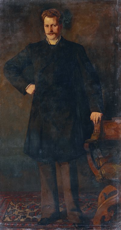 Kammersängern Theodor Reichmann av Wilhelm Trübner