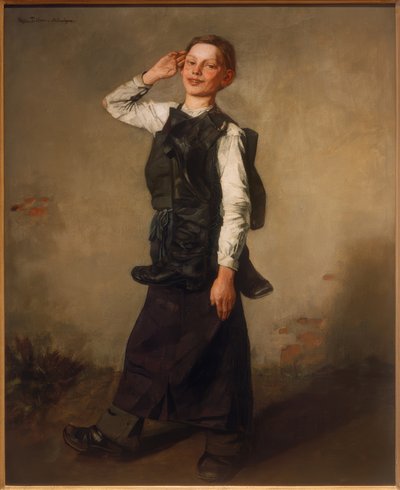 Skomakarpojke av Wilhelm Trübner