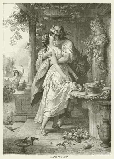 Alexis och Dora av Wilhelm von Kaulbach