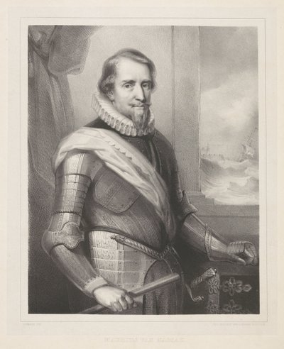 Porträtt av Maurits, Prins av Orange av Wilhelmus Cornelis Chimaer van Oudendorp