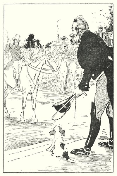 Florac i Top-boots och buckskin (litho) av Will Owen