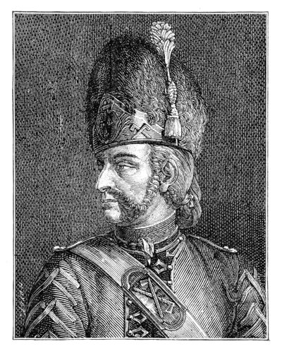 Schweiziska gardets motorhuv, 1885. av Wille