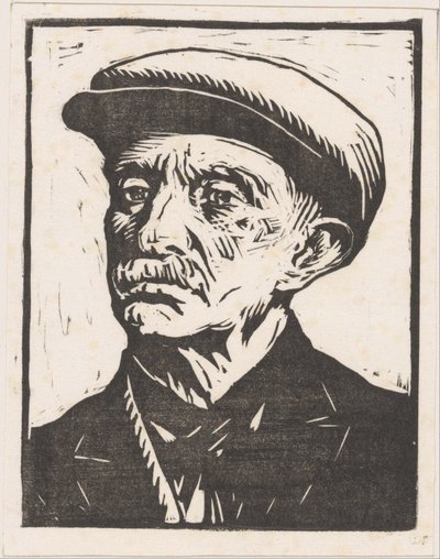 Porträtt av en okänd man av Willem Adrianus Grondhout (signed by artist)