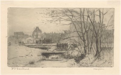 Spring (originaltitel på objekt) av Willem Adrianus Grondhout (signed by artist)