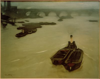 Die Themse in London von Willem Arnoldus Witsen