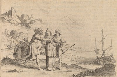 Bortförandet av Europa, 1634. av Willem Basse