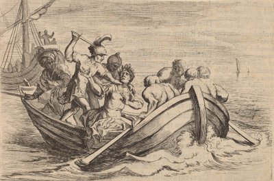 Knivhuggen av Pompejus, 1634. av Willem Basse