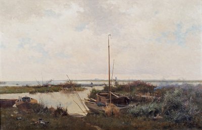 Flodlandskap, 1882. av Willem Bastiaan Tholen