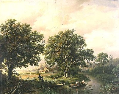 River Scene av Willem Bodeman