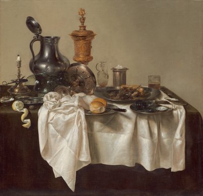 Bankettbit med Mince Pie av Willem Claesz. Heda