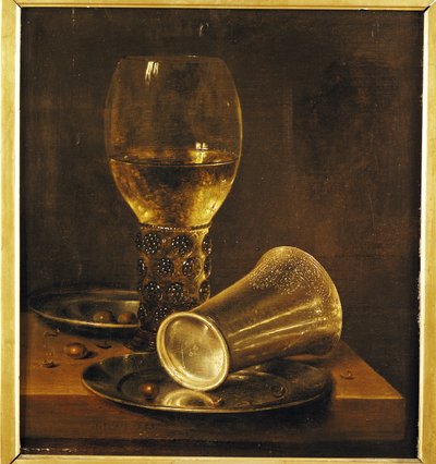 Stilleben med en bägare, 1653 av Willem Claesz. Heda